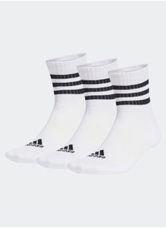 اشتري 3-Stripes Cushioned Sportswear Low-Cut Socks 3 Pairs في مصر