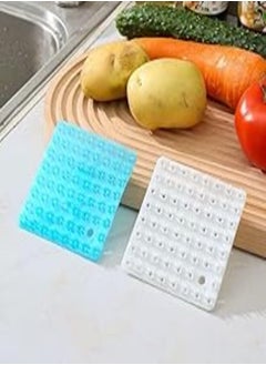 Buy Fruit and Vegetable Cleaning Brush for Kitchen, Multifunctional Bowl Brush, Bowl Brush, Vegetable and Fruit Washing Brush, Cutting Board Gap Brush (2 Pieces) in Egypt