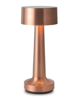 اشتري Table Lamp,Modern Rechargeable Cordless Touch Sensor LED Desk lamp 3 Ways Dimming,with USB Cord for Bar Restaurant Bedroom Bedside Nightstand Lighting (ROSE GOLD) في الامارات