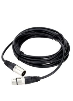 اشتري Female To XLR Male Cable Wire For Microphone Mixer Mixing Console Loudspeaker في السعودية