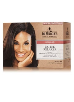Buy Dr. Miracle'S No-Lye Relaxer Hair Cream, 250 ml in UAE