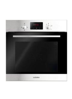 Buy 60 CM Stainless Steel Built-in Gas Oven With Knob Control, Double Glass Door, Rotisserie, Turbo Oven, Grill, Cooling Fan, Digital Timer, 64L Cavity, Chromed Side Racks, LED Display - LMBO601GS in UAE