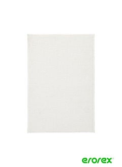 Buy Bath mat white 40x60 cm in Saudi Arabia