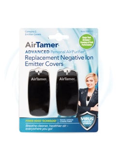 اشتري Advanced Personal Air Purifier Replacement Negative Ion Emitter Covers Made For Model A315 Black 2 Pack في الامارات