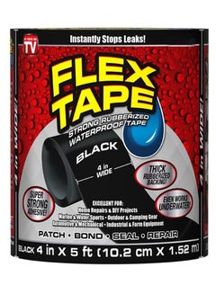 Buy Flex Seal Max Strong Rubberized Waterproof Tape, Black in UAE
