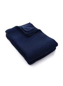 Buy MEHALLA Bed Cover - Doby -  Navy in Egypt