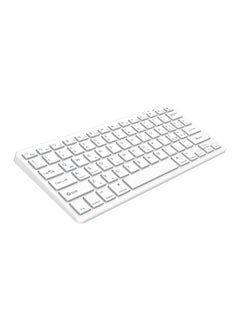 اشتري Bluetooth Keyboard for iPad, Bluetooth Keyboard Compatible with iPad 10.2/9.7, iPad Pro 11/iPad Pro 12.9, iPad Air/iPad Mini/iPhone, Wireless Bluetooth Keyboard for Windows, iOS, Android, White في مصر