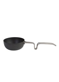 Buy Ebony 125ml Hard Anodized Tadka Pan 2.4 mm | No Bending, Even & Fast Heat Distribution, Metal Spoon Friendly, Glossy Finish | To Heat Oil or Butter & Prepare Tadka in UAE