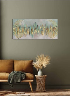 Buy Framed Canvas Wall Art Stretched Over Wooden Frame, Panorama Orientation Graphic Combination Painting, For Home, Living Room, Office Décor in Saudi Arabia