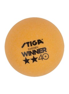 Buy Table Tennis Balls Winner(1*6)- Orange in UAE