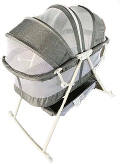 Buy Molody Baby Bed GRAY C-806GRY in Saudi Arabia