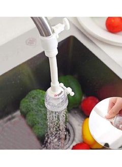 Buy 360 Degree Rotating Kitchen Water Saving Shower Sprinkler Flexible Water Faucet Sprayer Jet Spray For Sink Kitchen Home Office Sink in UAE