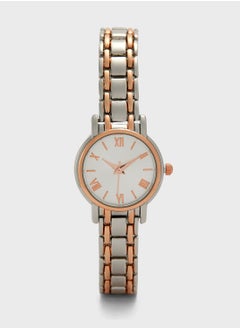 Buy Two Tone Bracelet Watch in UAE