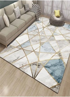 Buy Geometric Pattern Living Room Carpet 40 x 60 cm in UAE