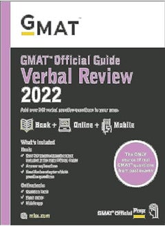 Buy GMAT Official Guide Verbal Review 2022 in UAE