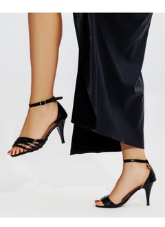 Buy Stylish Strappy Sandal-Black in Egypt