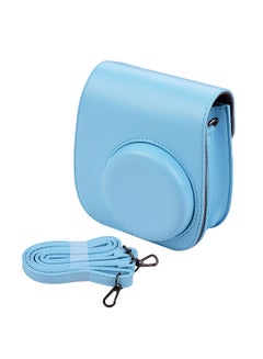 اشتري Portable Instant Camera Case Bag Holder PU Leather with Shoulder Strap Compatible with Fujifilm Fuji Instax Mini 11 في الامارات