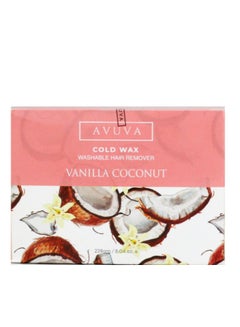 3 X Avuva cold wax hair removal vanilla coconut 3 X 228 gm