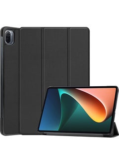 اشتري Protective Flip Case For Xiaomi Pad 5 - Pad 5 Pro With Trifold Stand Auto Wake Sleep Shockproof Cover في الامارات