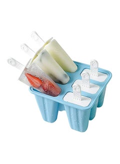 Buy 1 Piece Silicone Popsicle Molds Easy Release, Reusable BPA Free Popsicle Maker Popsicle Molds, Dishwasher Safe, Homemade DIY Ice Cream Molds for Kids in UAE
