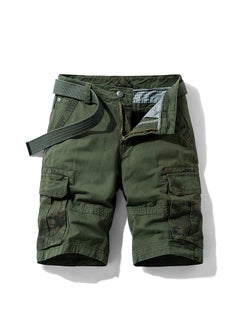 اشتري Summer Camo Cargo Shorts for Men B2021Army Green Army Green في السعودية