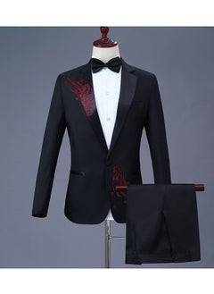 Buy New Fashionable Slim Fit Suit Set in UAE