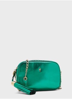 اشتري Textured Pouch Crossbody Bag في الامارات