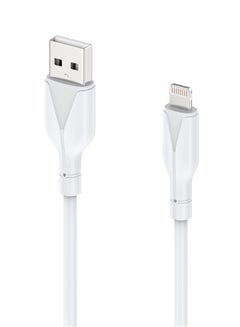 Buy Lightning to USB- A Cable White 1M in Saudi Arabia