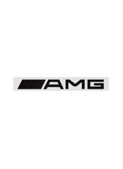 اشتري 1-Piece AMG Emblem Badge Decoration Car Stickers (Black) في الامارات