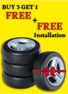 اشتري Buy 3 of 245/40R17 95Y car tyre + 1 Free في مصر