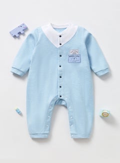 Buy Baby One Piece Jumpsuit Long Sleeve Jumpsuit Breathable Playsuit for Toddlers in Saudi Arabia