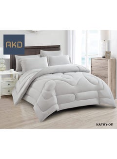 Buy Comforter Set For One And A Half 4 Pieces Microfiber With High Quality in Saudi Arabia