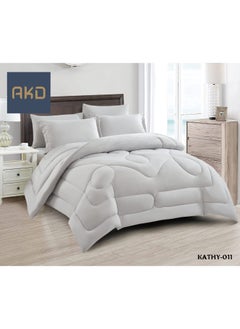 Buy Comforter Set For One And A Half 4 Pieces Microfiber With High Quality in Saudi Arabia