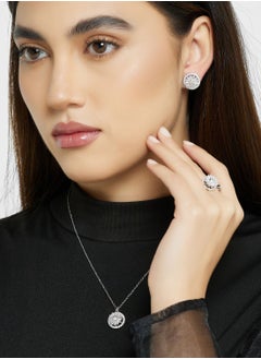 Buy Cz Necklace,Earring & Ring Set in UAE