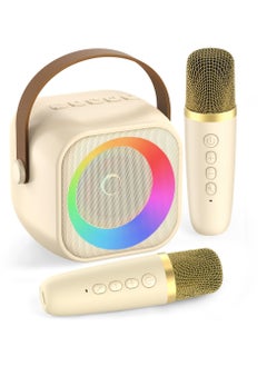 Buy Karaoke Machine for Kids, Toys for 3-12 Years Old Girls Gifts, Kids Karaoke Microphone Machine Toy, Best Fun  Birthday Gifts for 5 6 7 8 9 10 11 Years Teens Girl Boys  Beige in Saudi Arabia