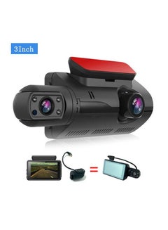 اشتري Dash Camera for Cars with Wifi Night Vision G-sensor Dual Lens Car Dvr Dash Cam Video Recorder في الامارات