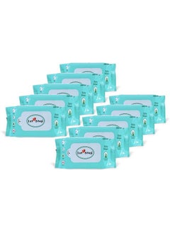 Buy Wet Wipes 30 Pcs (30Pcs Pack Of 10) in UAE