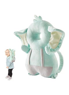 Buy Baby Head Protector, PP Cotton Filling Baby Head Protector Backpack, Adjustable Baby Head Protection Safety Pad Backpack Wear for Crawling (Elephant) in Saudi Arabia