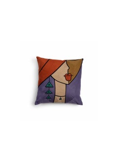 Buy Bella Filled Cushion 45x45cm Multicolour in UAE