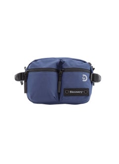 اشتري Discovery SHIELD RPET Polyester Waist Bag Blue(Navy), Hip Bag With Adjustable Strap, RFID Pocket, Suitable For Travel, Outdoors, Gym, Hiking For Men And Women في الامارات