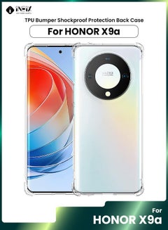 Buy TPU Bumper Shockproof Protection Back Case For Honor X9a-Clear in Saudi Arabia