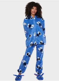 Buy Graphic High Waist Pyjama in UAE