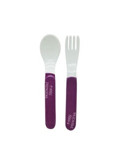 اشتري Dinewell Kids Spoon & Fork Set Spoon Fairy Princess, Dwc2148Fap, 6'' في الامارات