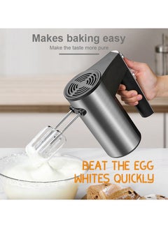 Buy Multifunctional household hand-held electric egg beater for egg white and Cream baking. in UAE