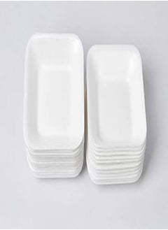 اشتري Foam White Plate 125 G 12 Pcs في مصر