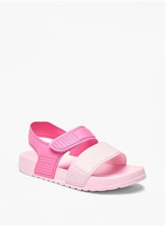 اشتري Girls' Colourblock Floaters with Hook and Loop Closure في الامارات