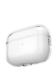 Buy Apple AirPods Pro 2nd Generation 2022 Transparent Protective Case Cover Hard Clear Crystal in Egypt