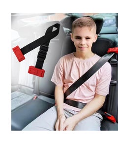 اشتري 2pcs Kids Seat Belt Adjuster, Car Seat Belt Adjuster, Seatbelt Clips, Car Seatbelt Adjuster, Neck Seat Belt Adjuster for Travel Driving Protection, Childs Adults Shoulder Neck Comfort في السعودية
