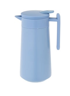 Buy steel thermos for Tea and Coffee 800 ml blue color in Saudi Arabia