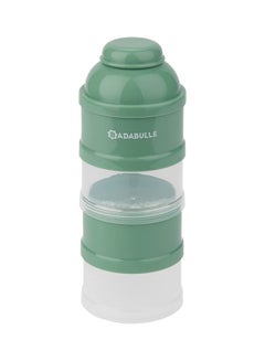 Buy Babydose Formula Dispenser, Milk Powder Scoop, 4 Compartments, Green in UAE